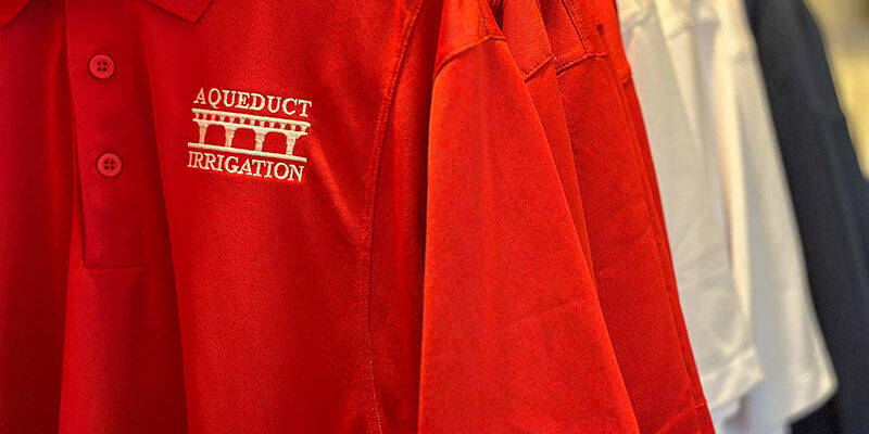 Aqueduct Irrigation uniform shirts