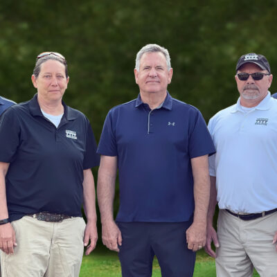 Aqueduct Irrigation owner William Holt with employees